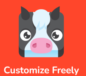 Customize freely  